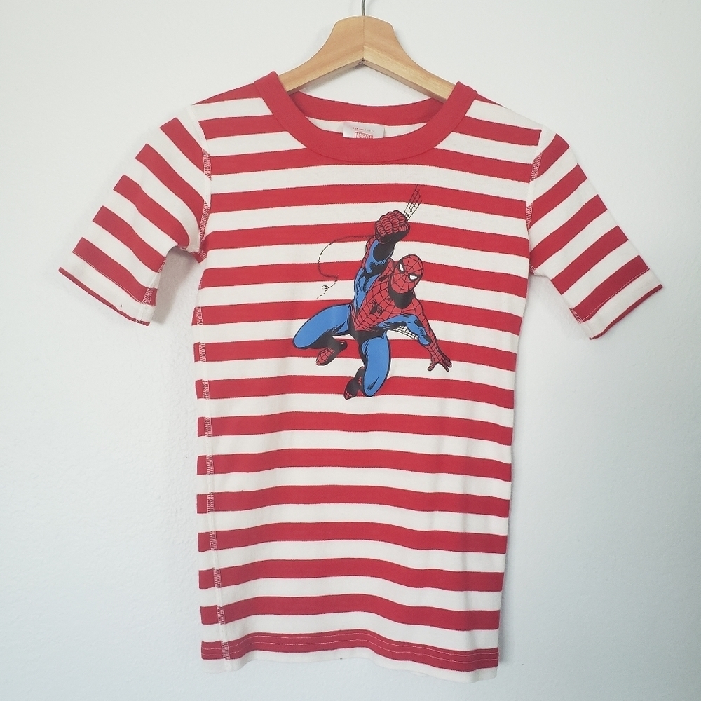 Hanna Andersson Marvel Spiderman jersey tee size12